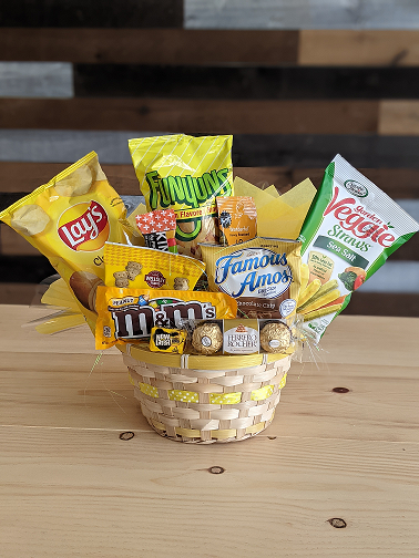 Yellow candies