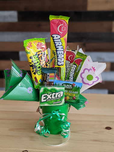 Green candies