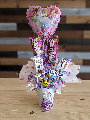 Purple candies